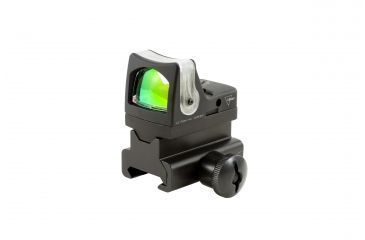 Image of Trijicon RMR Dual Illuminated Reflex Sight, 12.9 MOA Amber Triangle, RM34 Mount, Black, 700055