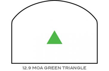 Image of Trijicon RMR Nickel Boron Dual Illum. Sight - 12.9 MOA Green Triangle RM08-C-700066