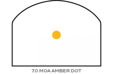 Image of Trijicon RMR Nickel Boron Dual Illuminated Sight - 7.0 MOA Amber Dot RM04-C-700064