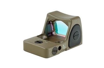 Image of Trijicon RMR Night Sight, Adjustable LED Sight - 6.50 MOA Red Dot-CK-FDE 700237