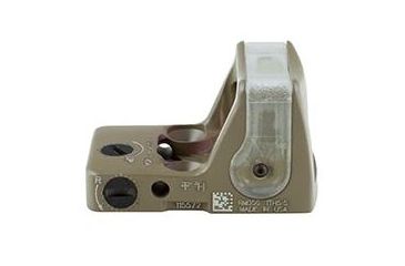 Image of Trijicon RMR Dual Illuminated Reflex Sight, 9.0 MOA Green Dot, No Mount, FDE, 700210