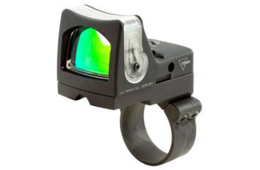 Image of Trijicon RM03 RMR Dual Illuminated Reflex Sight, 13 MOA Amber/Gold Dot, RM36 Mount, Matte, Black, 700019