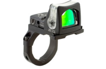 Image of Factory DEMO, Trijicon RMR Dual Illuminated Reflex Sight, 12.9 MOA Amber Triangle, RM38 Mount, Black, RM08A-38