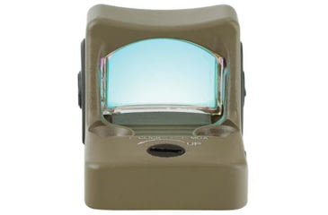 Image of Trijicon RM06 RMR Type 2 Adjustable LED Red Dot Sight, 3.25 MOA Red Dot, No Mount, Matte, FDE, 700696