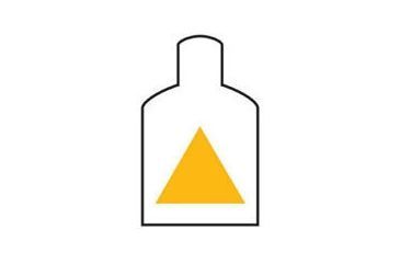 Image of Trijicon 12.5MOA Amber Triangle Reticle