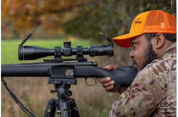 Image of Trijicon Tenmile HX 5-25x50 First Focal Plane 30mm Tube Riflescope w/Red/Green MOA Ranging, Satin Finish, Exposed Elevation Adjuster w/Return to Zero Feature, Black, 3000020