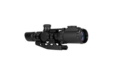 Image of Trinity Force Assault 1-4x28 V2 Scope, Black, Dot Dot Reticle, SR12S1428BH-V2