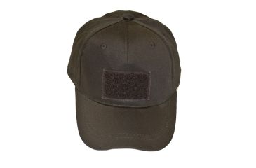 Image of Trooper Clothing Kids 6 Panel Tactical Cap,Stealth Black, Black, One Size 9407