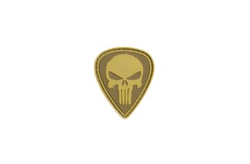 Image of Trooper Clothing Punisher Pick PVC Patch, Tan/Brown PVC-9640
