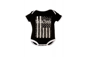Image of Trooper Clothing We The People 1pc Bodysuit,0-3 Months, Black, 0-3 Months 9001 0-3