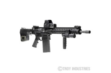 Image of Troy 12.6in Trx 308 Battle Rail Extreme Dpms Low Profile - Black STRX-E3D-12BT-00