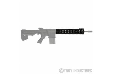 Image of Troy 13.8in Mrf-308 Battle Rail Dpms Lp - Black SRAI-308-D3BT-00