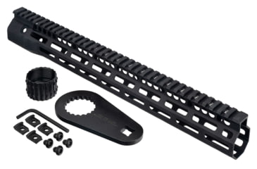 Image of Troy Battlerail, SOCC, .308, 15in, Special Ops M-LOK Compatible , High Profile, Black, SRAI-SR3-15BT-00