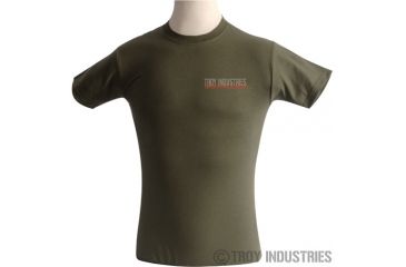 Image of Troy Car-14 T-Shirt Green - XL STSH-CAR-0XBT-00