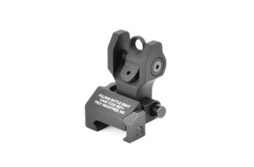 Image of Troy Rear Folding Battle Sight, T6 Aircraft Aluminum, Black, FBS-R0BT-00