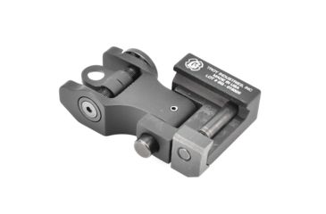 Image of Troy Rear Folding Battle Sight, T6 Aircraft Aluminum, Black, FBS-R0BT-00