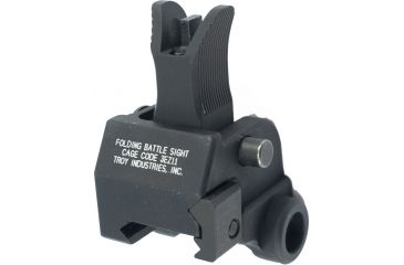 Image of Troy Front Tritium M4 Gas Block Mounted Battle Sight, Black, SSIG-GBF-0MBT-01