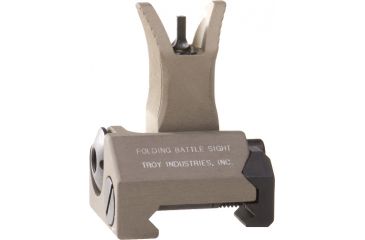 Image of Troy Front Tritium M4 Gas Block Mounted Battle Sight, Flat Dark Earth, SSIG-GBF-0MFT-01