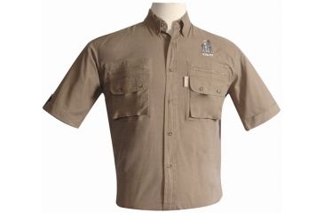 Image of Troy TAG Safari Shirt - SS - Khaki