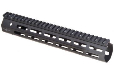 Image of Viking Tactics VTAC M-LOK Aluminum BattleRail 13 Inch 5.56mm Black VTAC-MLOK-13-BK