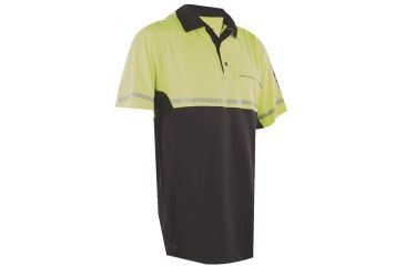 Image of Tru-Spec 24-7 Series Bike Performance Shirt w/Reflective Tap, S/S, Black, XS 4324002