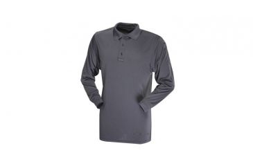 Image of Tru-Spec 24-7 TAC LS Tee-Shirt 100% Poly, Charcoal, XLarge Regular 4611006