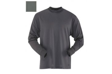 Image of Tru-Spec 24-7 TAC LS Tee-Shirt 100% Poly, Classic Green, Small Regular 4610003