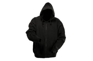 Image of Tru-Spec Chs-5S Concealed Carry Hoodie Sweatshirt 80/20 Cotton Poly Fleece, Black, Large Regular 2648005