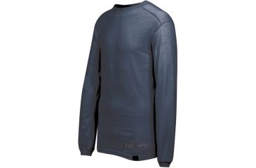 Image of Tru-Spec Crew T Shirt Navy BASELAYER LS,Medium Reg. 2774004