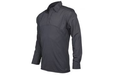 Image of Tru-Spec Men's T.R.U. Defender Shirt, 65/35 Polyester/Cotton Rip-Stop, Black, 2XL 2517027