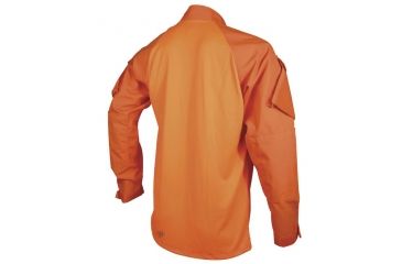 Image of Tru-Spec Tru Short Sleeve 1/4 Zip Combat Shirt - Men's, Extra Small, Regular, Orange, 2597002