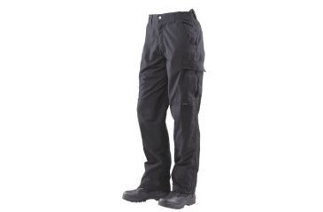 Image of Tru-Spec Simply Tactical Black Poly Cotton Rip Stop with Cargo Pocket, W:28 U:37 1024082