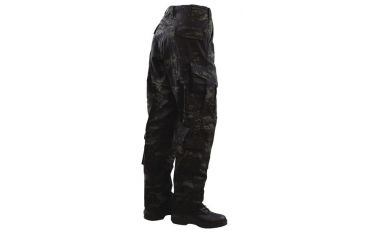 Image of TRU-SPEC TAC T.R.U. Cotton/Nylon Ripstop Trousers - Men's, MultiCam Black, Medium, Regular, 1236004