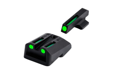 Image of TruGlo TFO 1911 Officer/Commander With Novak LoMount Fiber Optic Green Front Sight, TG-TG131NT4