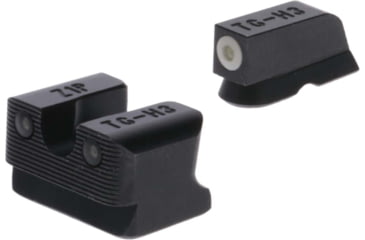 Image of TruGlo Tritium Pro Handgun Night Sights for CZ 75 Series w/ White Front Ring, TG-TG231Z1W