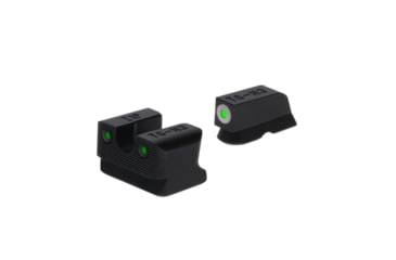 Image of TruGlo Tritium Pro Handgun Sight Set for 1911 270/500, White Focus Lock Ring, TG-TG231N4W