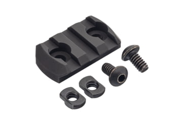 Image of TRYBE Defense Magnite M-Lok Picatinny Rail Section, 3 Slots, Black, TRBDMGRAIL3-BL