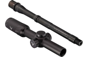 Image of TRYBE Optics SLED LPVO 1-8x24mm Rifle Scope, 30mm Tube, Black &amp; TRYBE Defense 10.5 in .300 AAC Blackout Balance Profile AR-15 Rifle Barrel