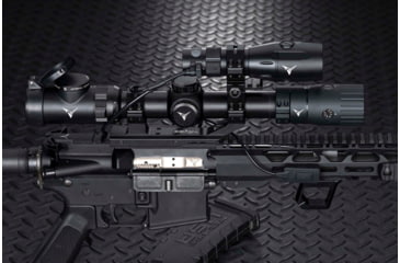 Image of TRYBE Optics L.E.O. 1-8x24 Rifle Scope w/ TRYBE Optics DiMA1000 and TRYBE Optics Enhancer