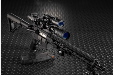 Image of TRYBE Optics L.E.O. 1-8x24 Rifle Scope w/ TRYBE Optics DiMA1000 and TRYBE Optics Enhancer
