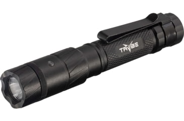 Image of TRYBE Optics Micro Lithium Ion 350 Lumen Rechargeable Handheld Flashlight, Black, MICRO1K-BK