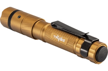 Image of TRYBE Optics Micro Lithium Ion 350 Lumen Rechargeable Handheld Flashlight, Gold, MICRO1K-GLD