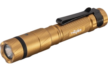 Image of TRYBE Optics Micro Lithium Ion 350 Lumen Rechargeable Handheld Flashlight, Gold, MICRO1K-GLD