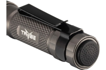 Image of TRYBE Optics Micro Lithium Ion 350 Lumen Rechargeable Handheld Flashlight, Gray, MICRO1K-GRY
