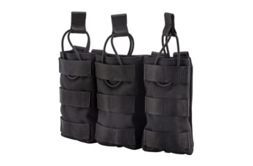 Image of TRYBE Tactical Triple 5.56 Magazine Pouch, Black, RMP-TRPL556-BL
