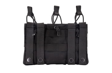 Image of TRYBE Tactical Triple 5.56 Magazine Pouch, Black, RMP-TRPL556-BL