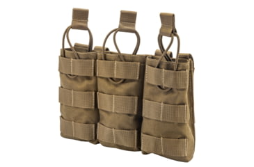 Image of TRYBE Tactical Triple 5.56 Magazine Pouch, Coyote Tan, RMP-TRPL556-CT