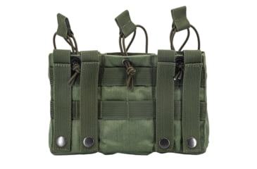 Image of TRYBE Tactical Triple 5.56 Magazine Pouch, Olive Drab, RMP-TRPL556-OD