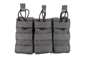 Image of TRYBE Tactical Triple 5.56 Magazine Pouch, Wolf Gray, RMP-TRPL556-WG