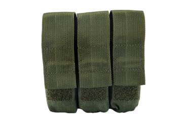 Image of TRYBE Tactical Triple Pistol Pouch, Olive Drab, TRPPMP-OD